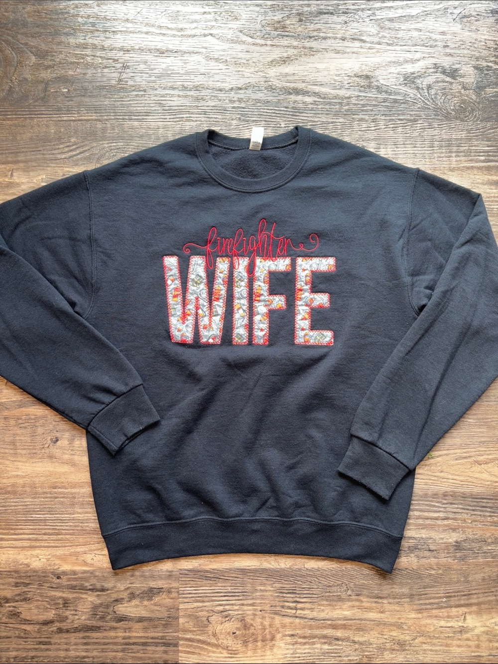 Firefighter Wife Crewneck Sweatshirt